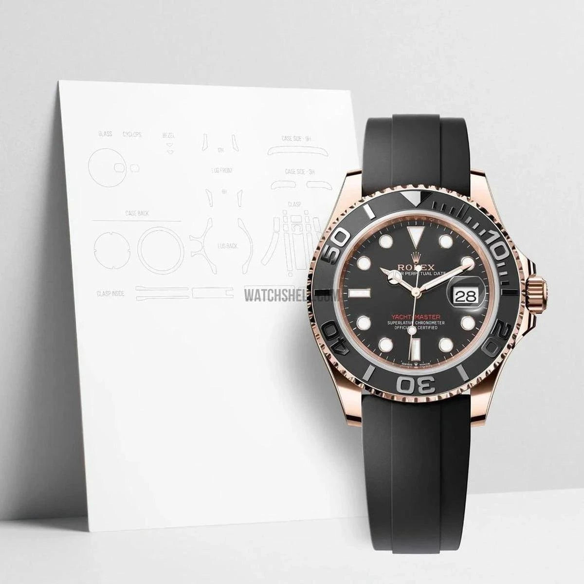 WatchShell for Rolex Yacht-Master 126655 Protectors