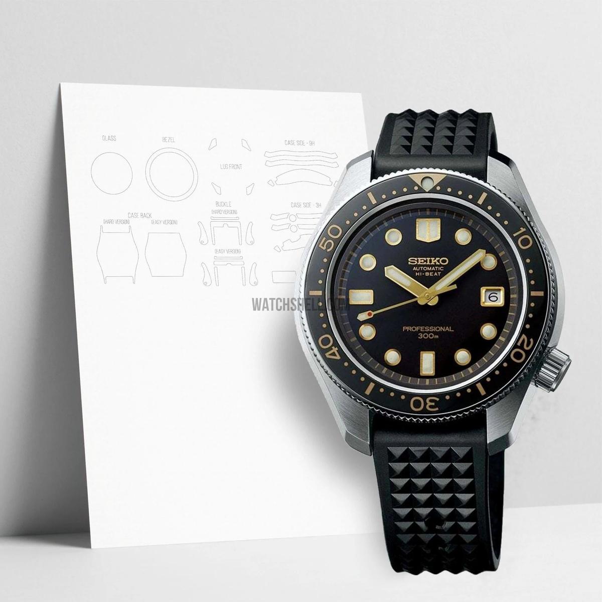 WatchShell for Seiko Prospex Hi-Beat SLA025
