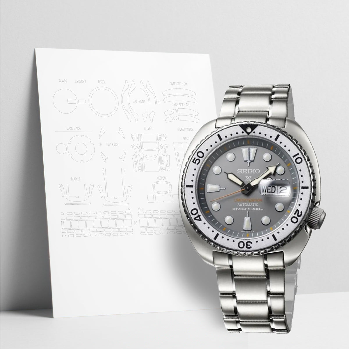 WatchShell for Seiko Prospex SRPA19