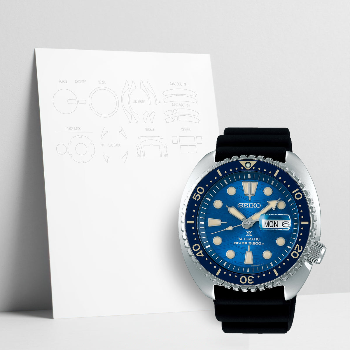 WatchShell for Seiko Prospex SRPE07