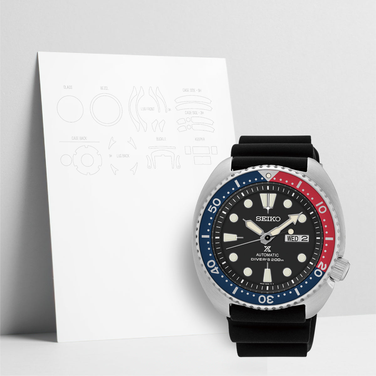 WatchShell for Seiko Prospex SRPE95