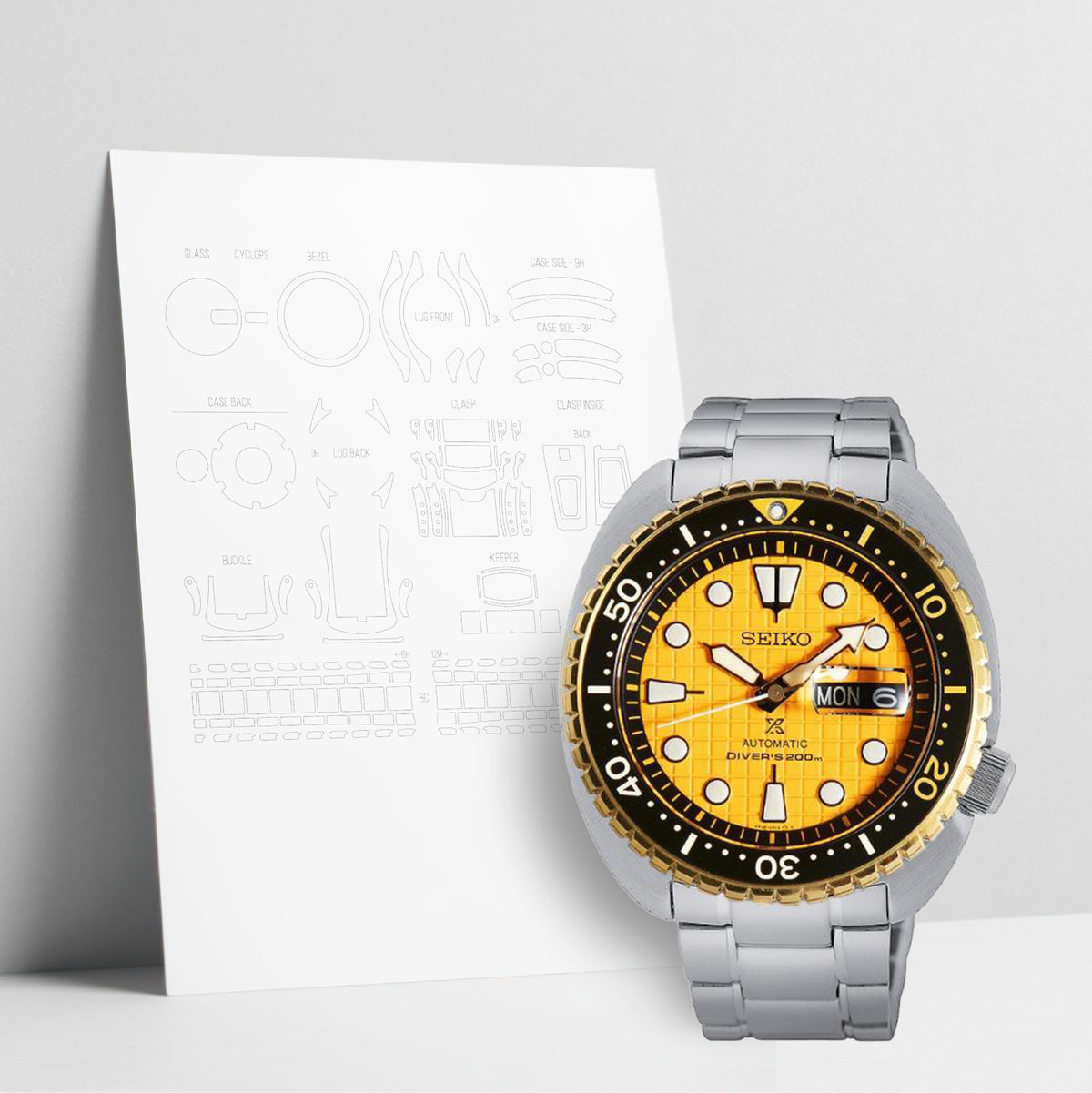 WatchShell for Seiko Prospex SRPH38