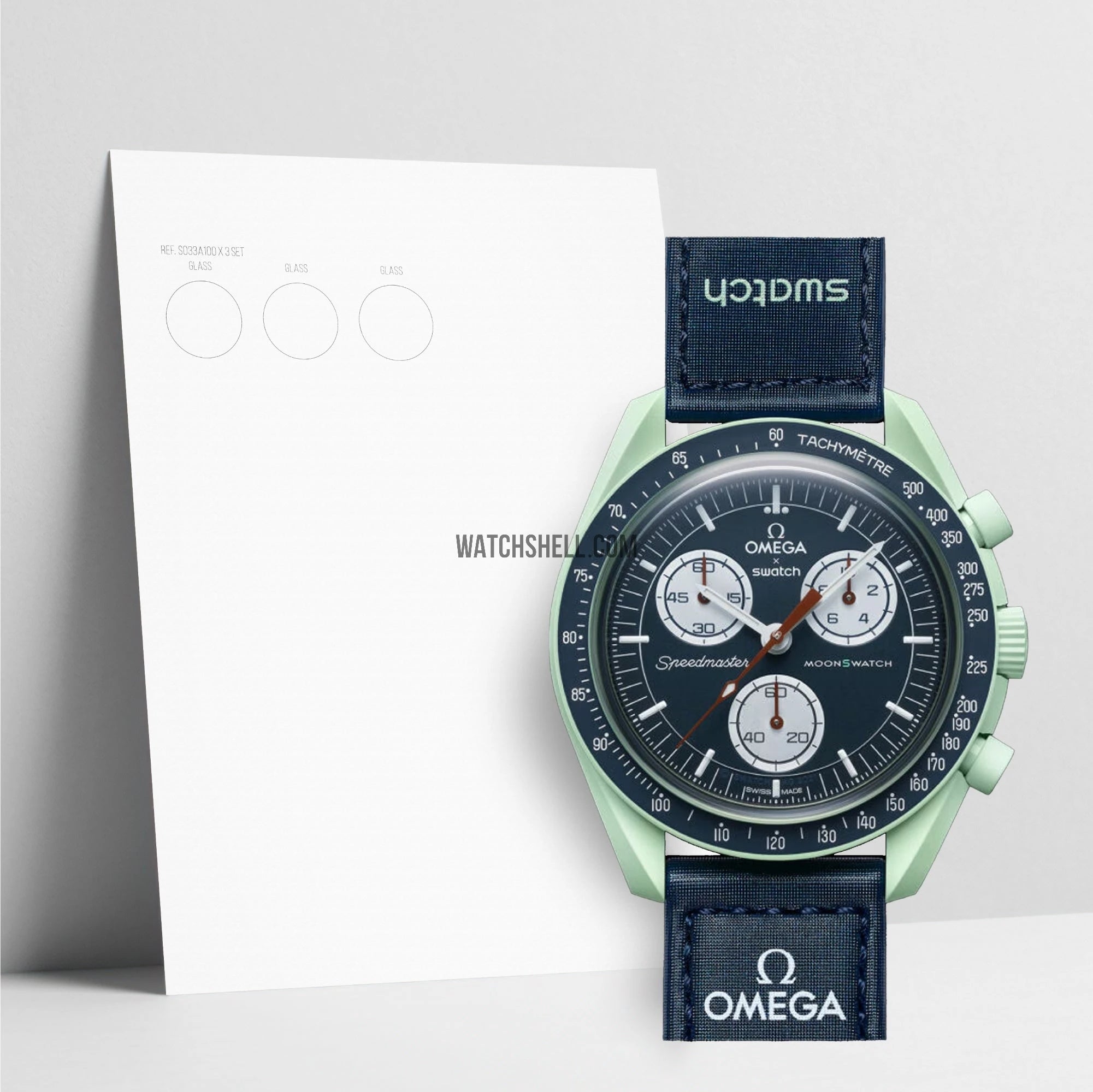 WatchShell for Swatch Moonswatch SO33G100 42mm WatchShell