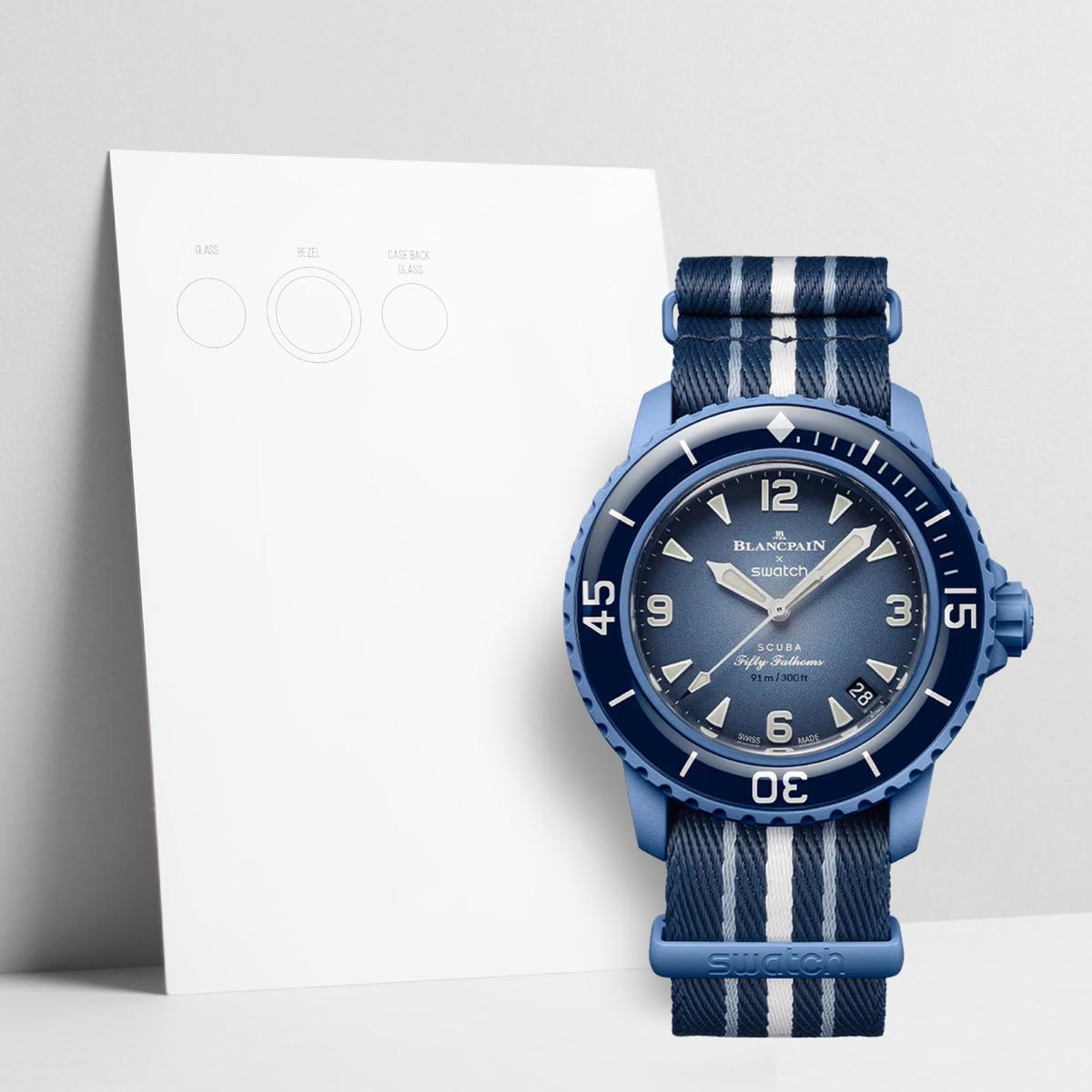 WatchShell for Swatch Scuba Fifty Fathoms SO35A100