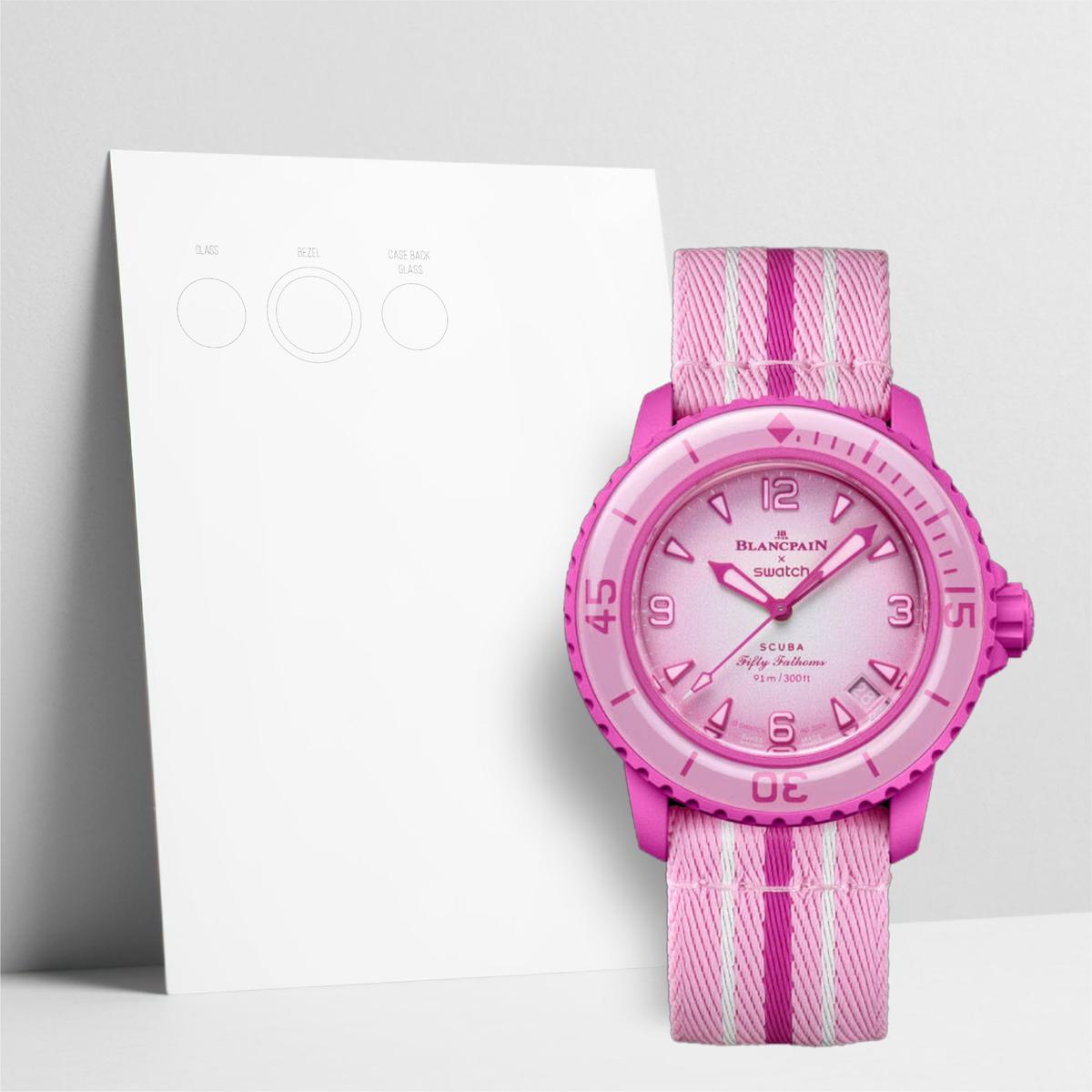 WatchShell for Swatch Scuba Fifty Fathoms SO35P400