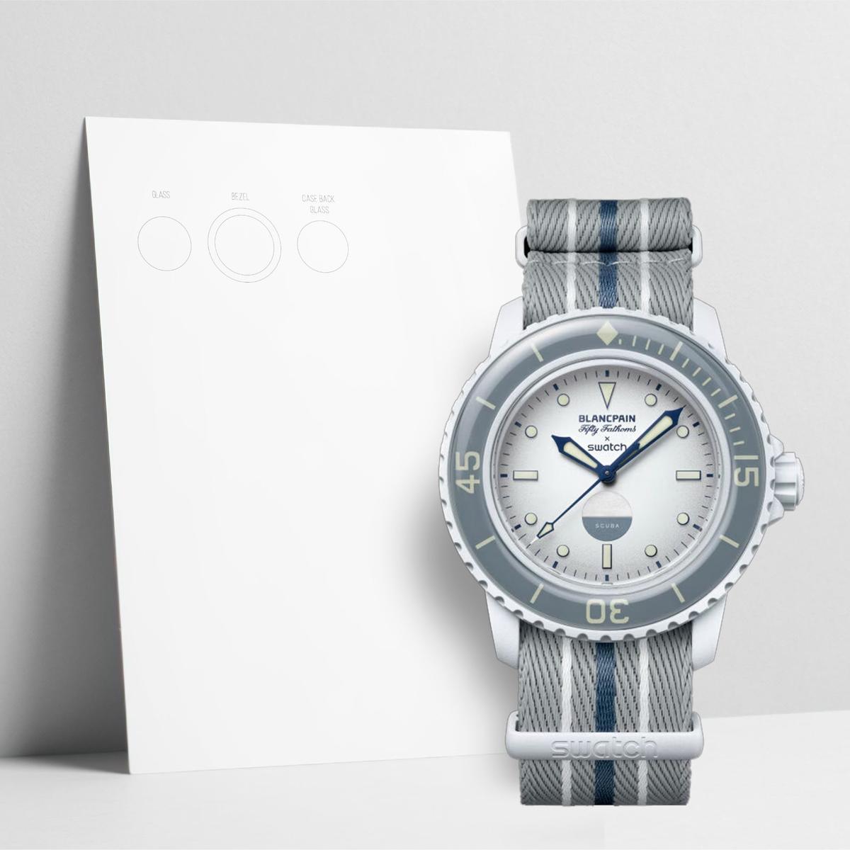 WatchShell for Swatch Scuba Fifty Fathoms SO35S100