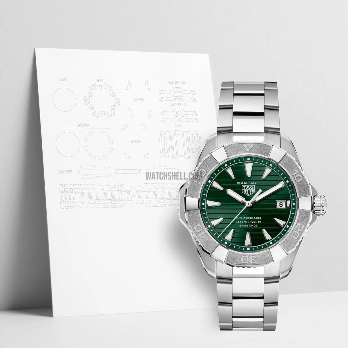 WatchShell for TAG Heuer Aquaracer WBP1118.BA0047