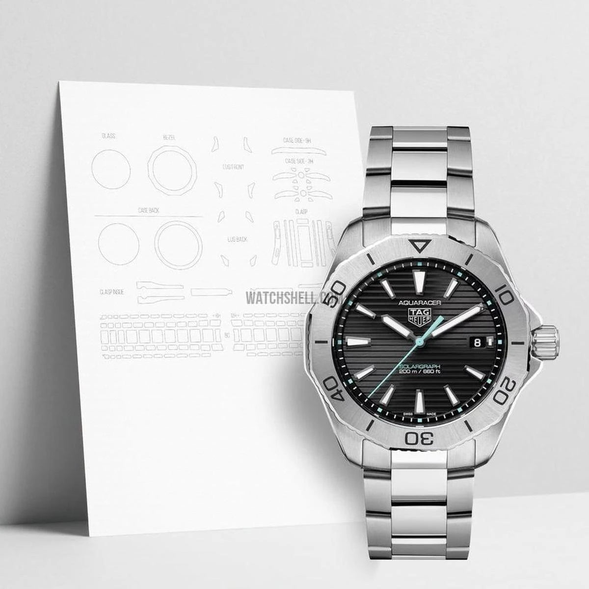 WatchShell for Tag Heuer Aquaracer
