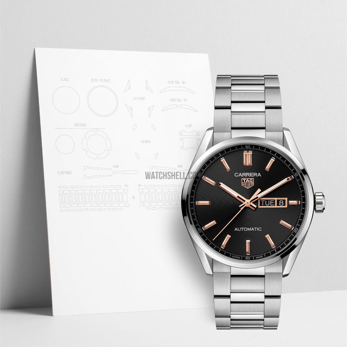 WatchShell for Tag Heuer Carrera WBN2013.BA0640