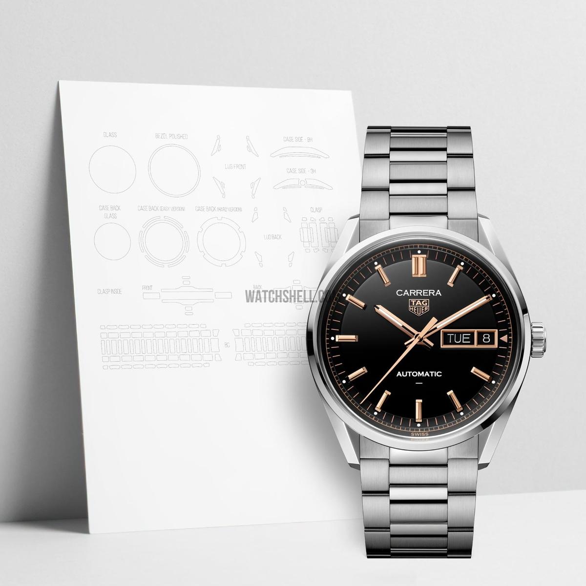 WatchShell for Tag Heuer Carrera WDA2111.BA0043