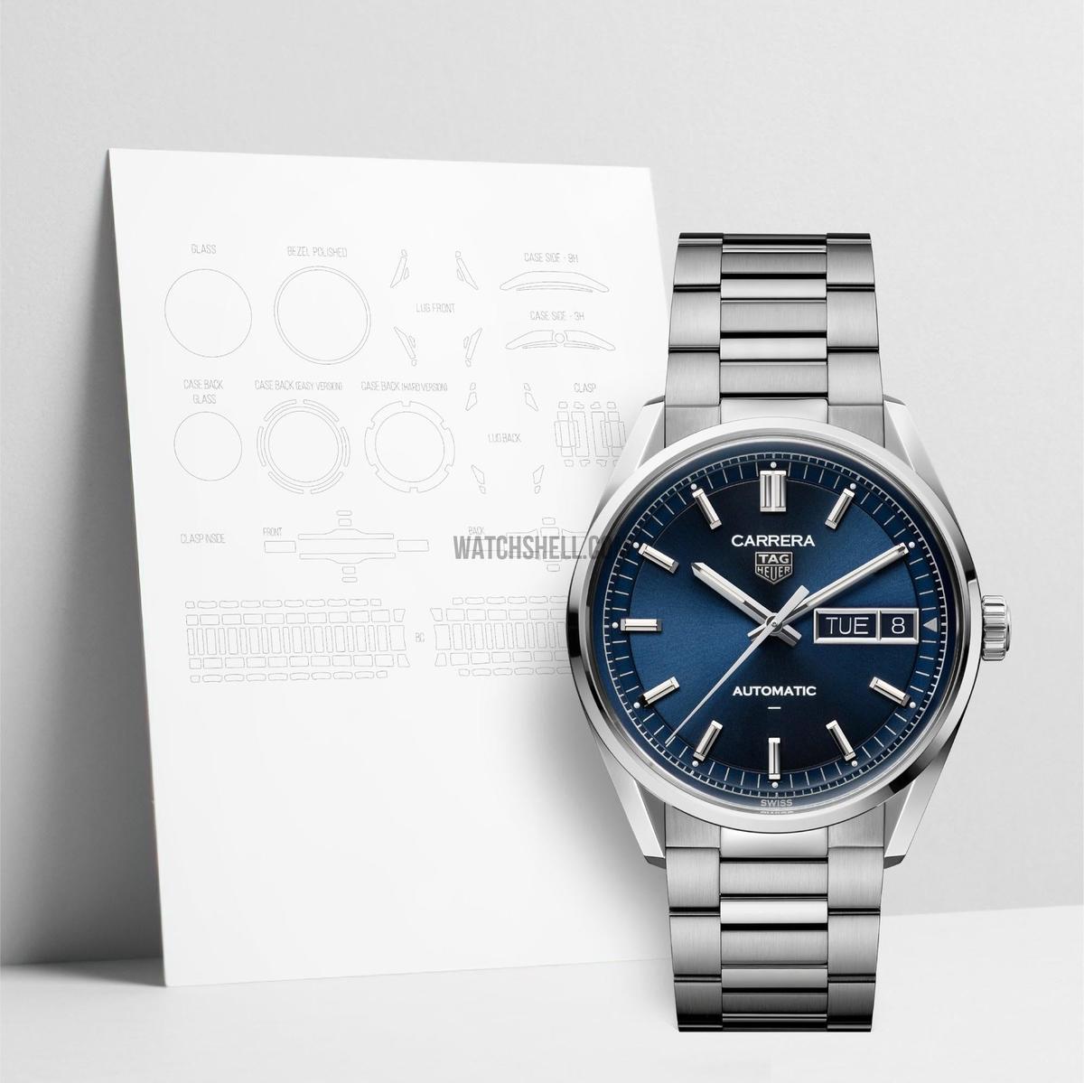 WatchShell for Tag Heuer Carrera WDA2112.BA0043