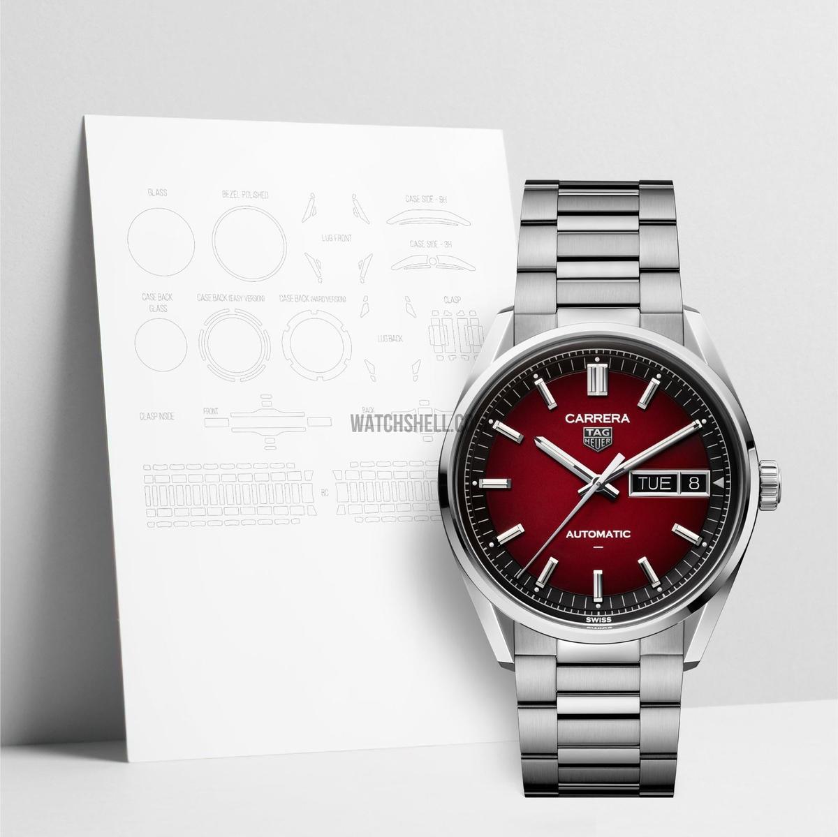 WatchShell for Tag Heuer Carrera WDA2113.BA0043