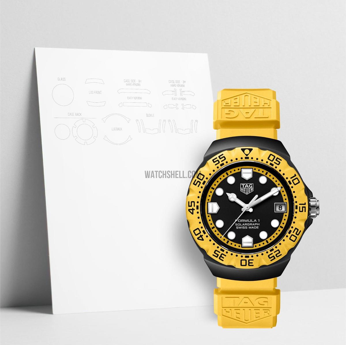 WatchShell for Tag Heuer Formula 1 WBY1117.FT8087