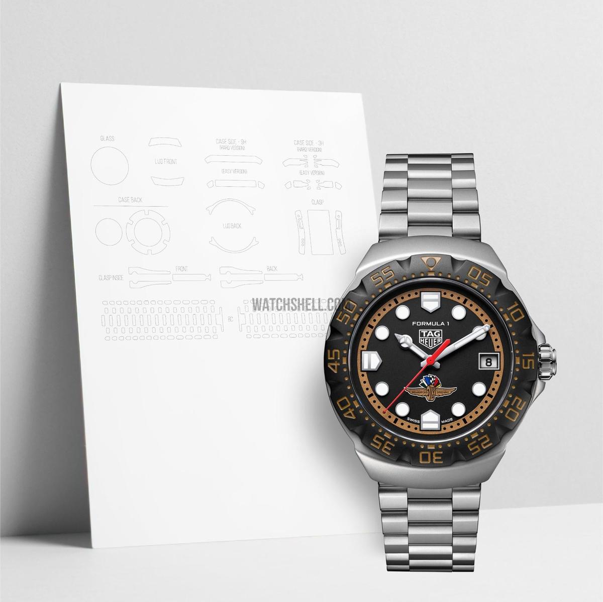 WatchShell for Tag Heuer Formula 1 WBY111G.BA0042