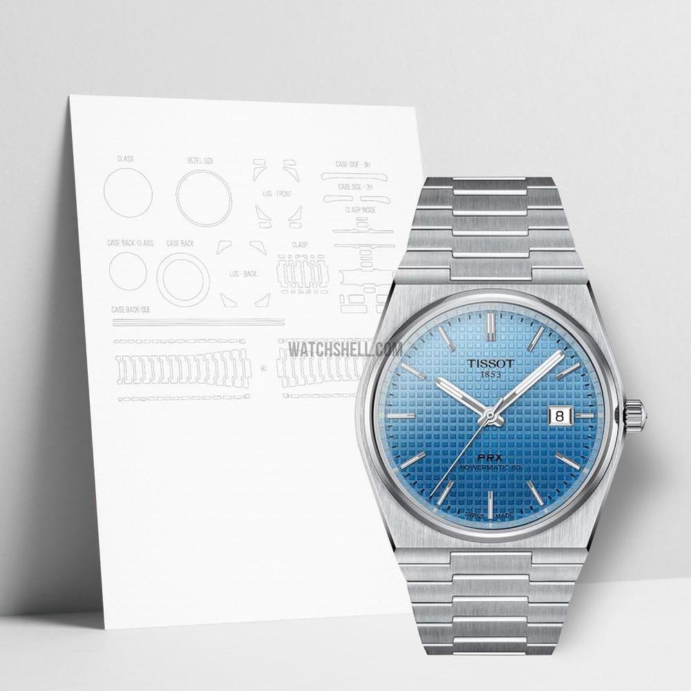 WatchShell for Tissot PRX T137.407.11.351.01