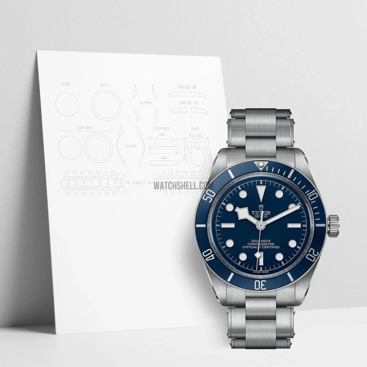 WatchShell for Tudor Black Bay M79030B-0001