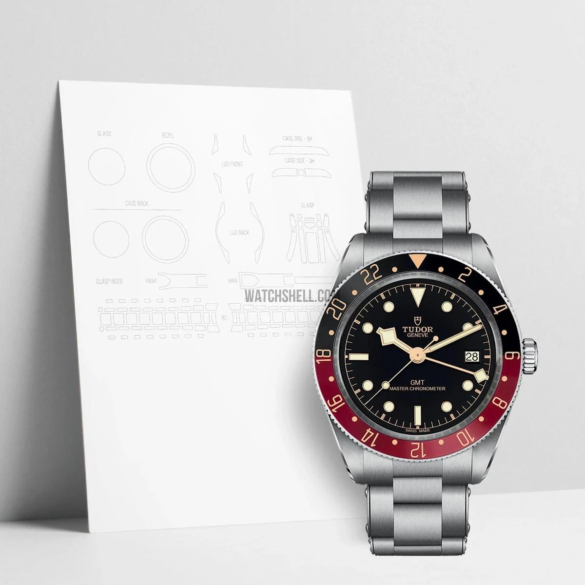 WatchShell for Tudor Black Bay M7939G1A0NRU-0001