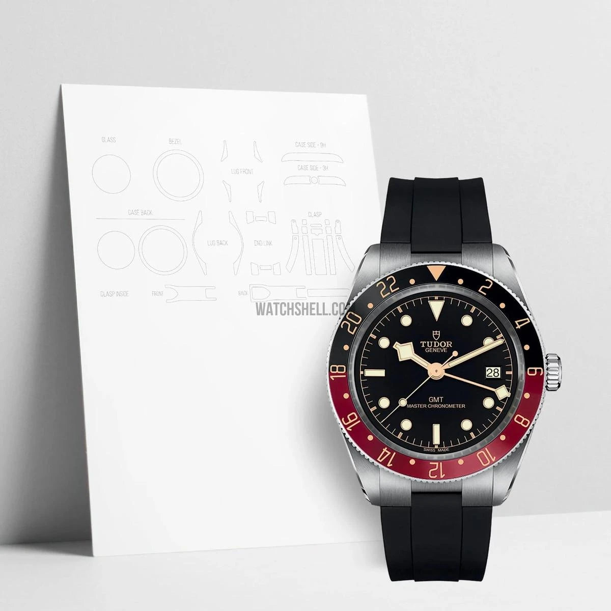 WatchShell for Tudor Black Bay M7939G1A0NRU-0002