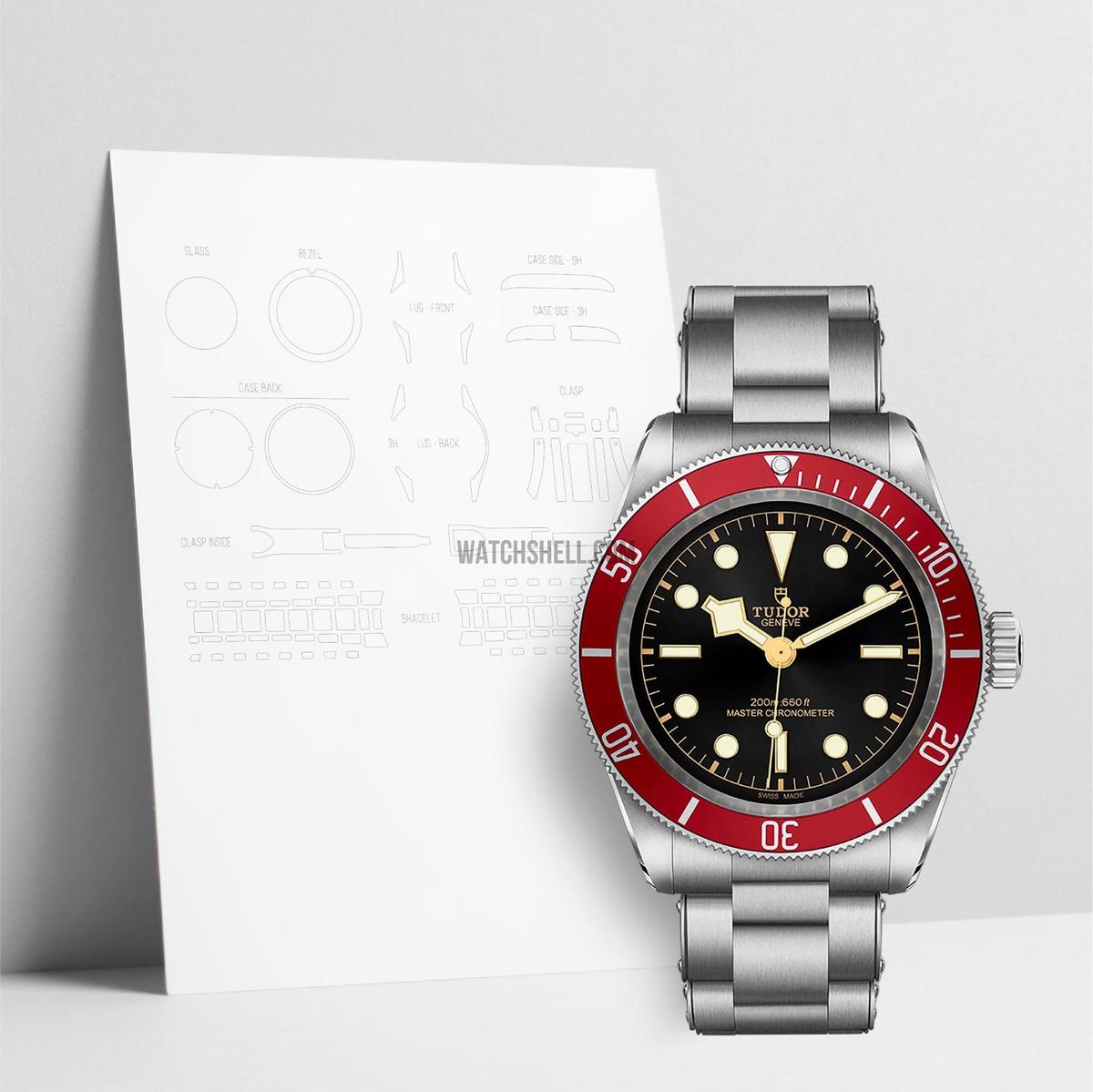 WatchShell for Tudor Black Bay M7941A1A0RU-0001