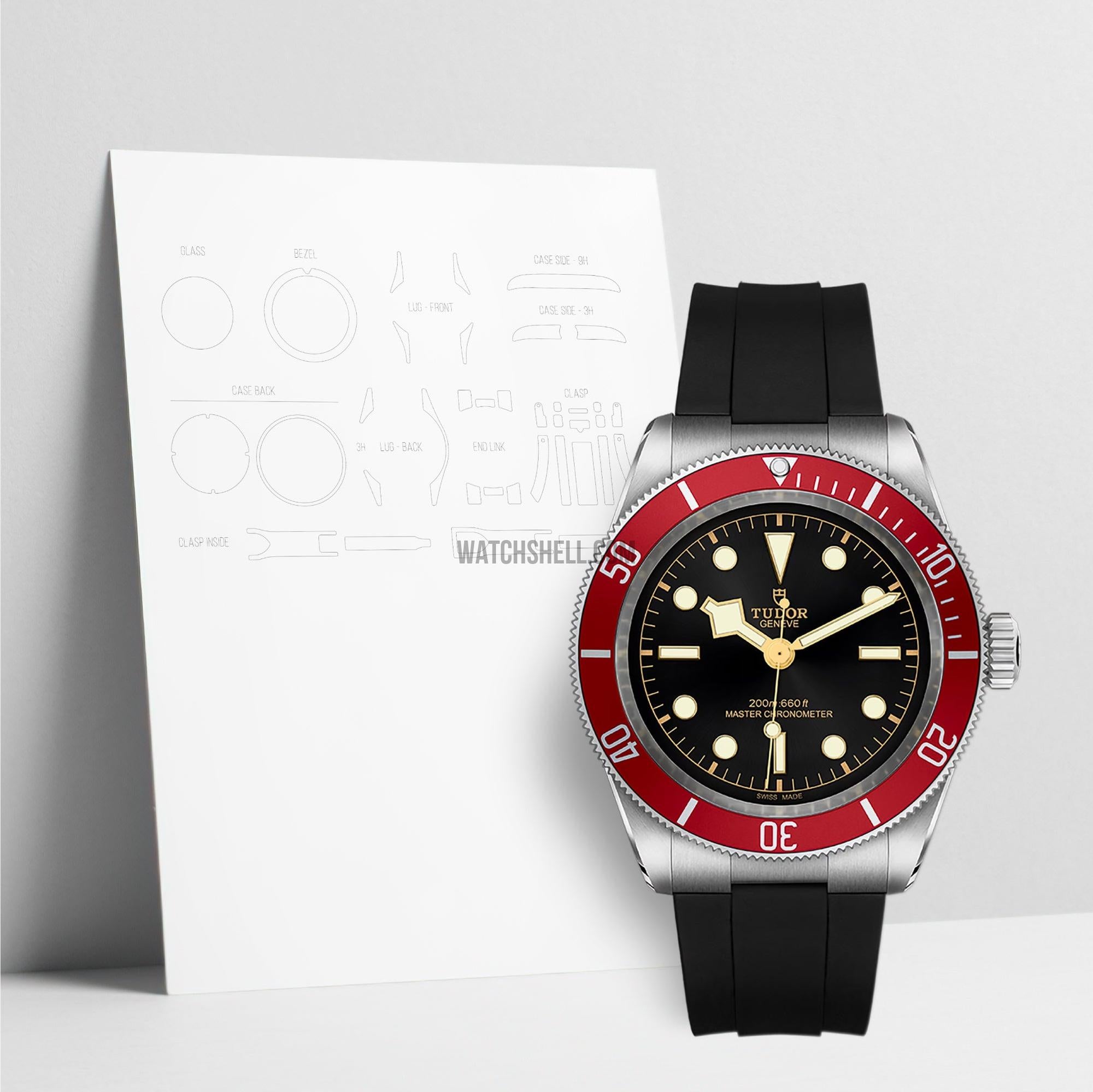 WatchShell for Tudor Black Bay M7941A1A0RU-0002