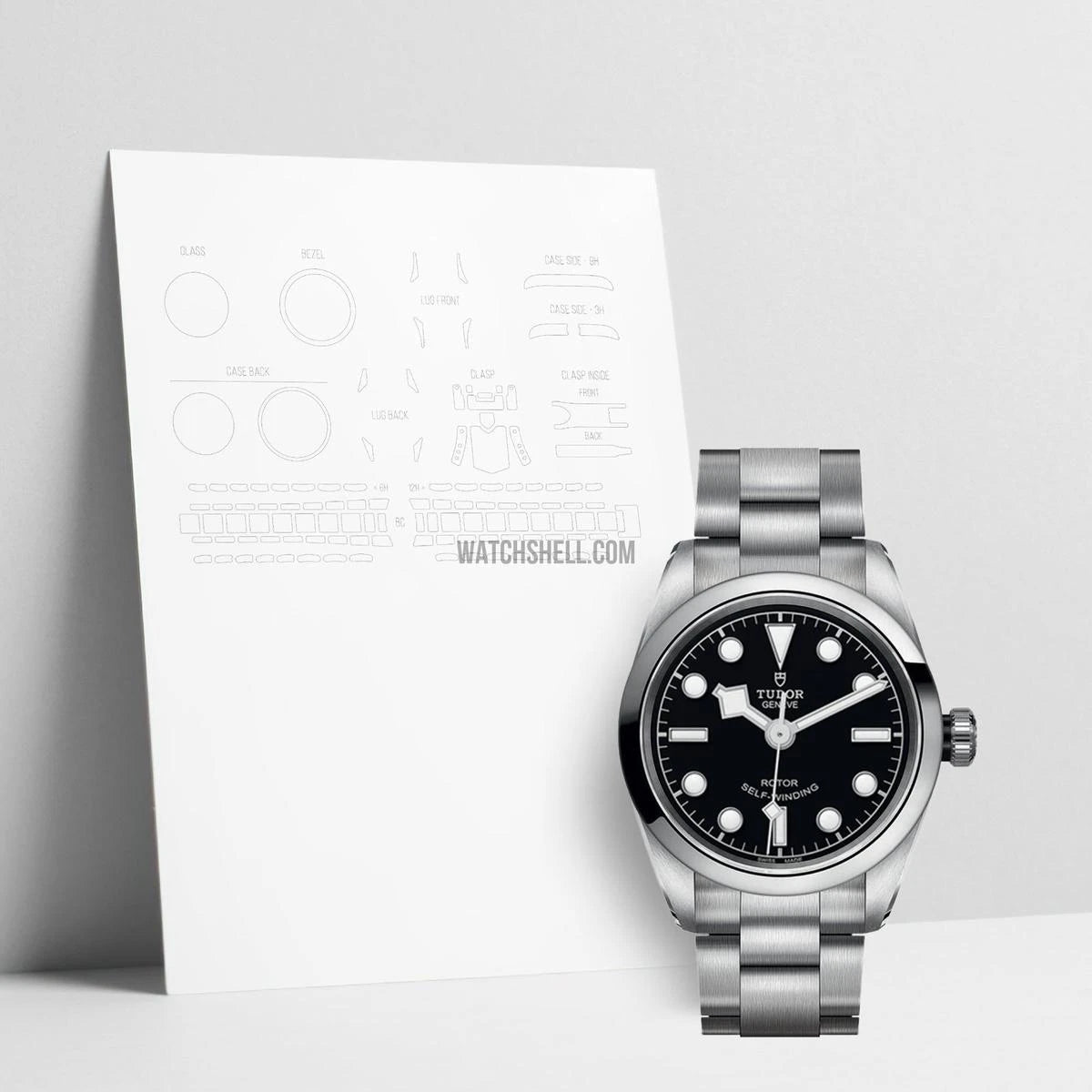 WatchShell for Tudor Black Bay M79580-0001