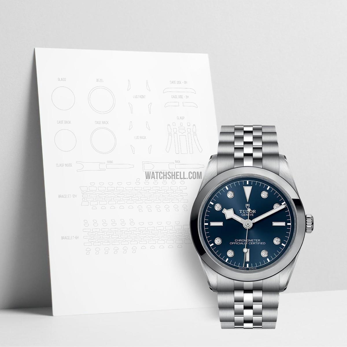 WatchShell for Tudor Black Bay M79640-0005