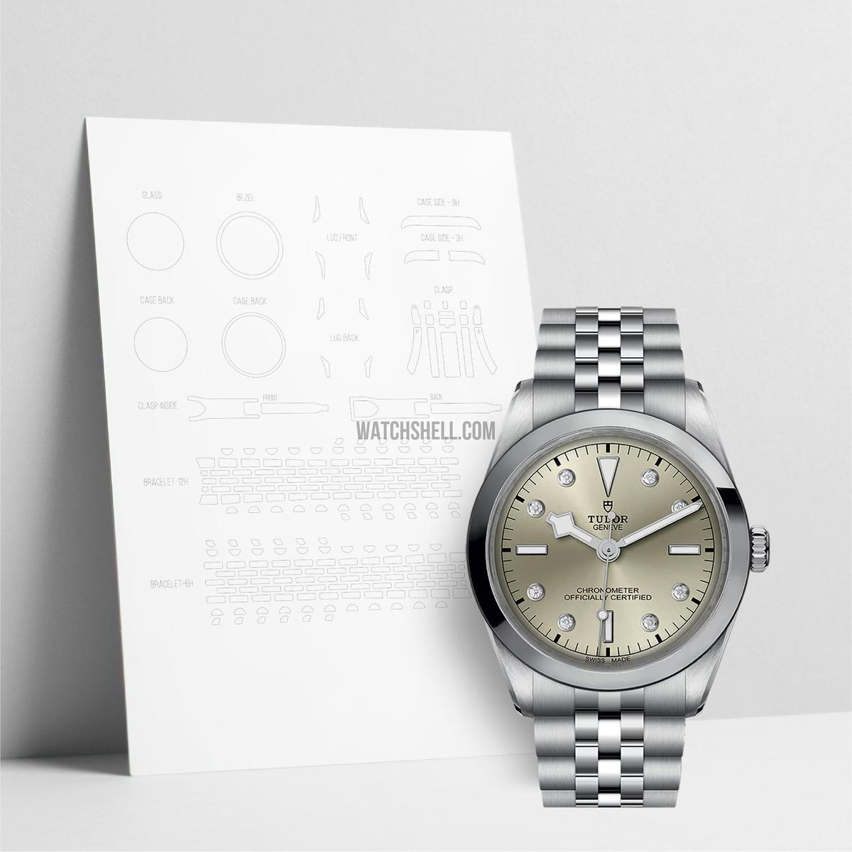 WatchShell for Tudor Black Bay M79640-0006