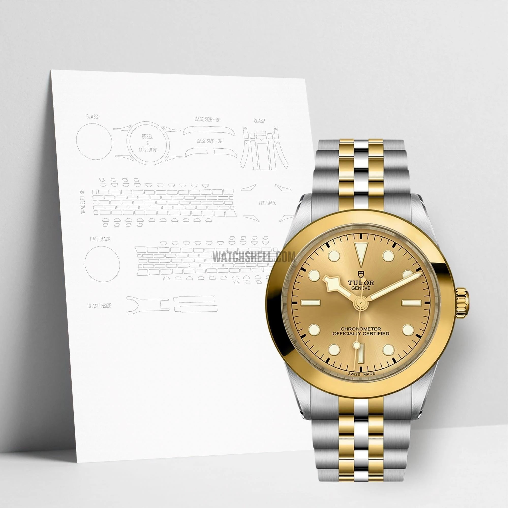 WatchShell for Tudor Black Bay M79663-0005