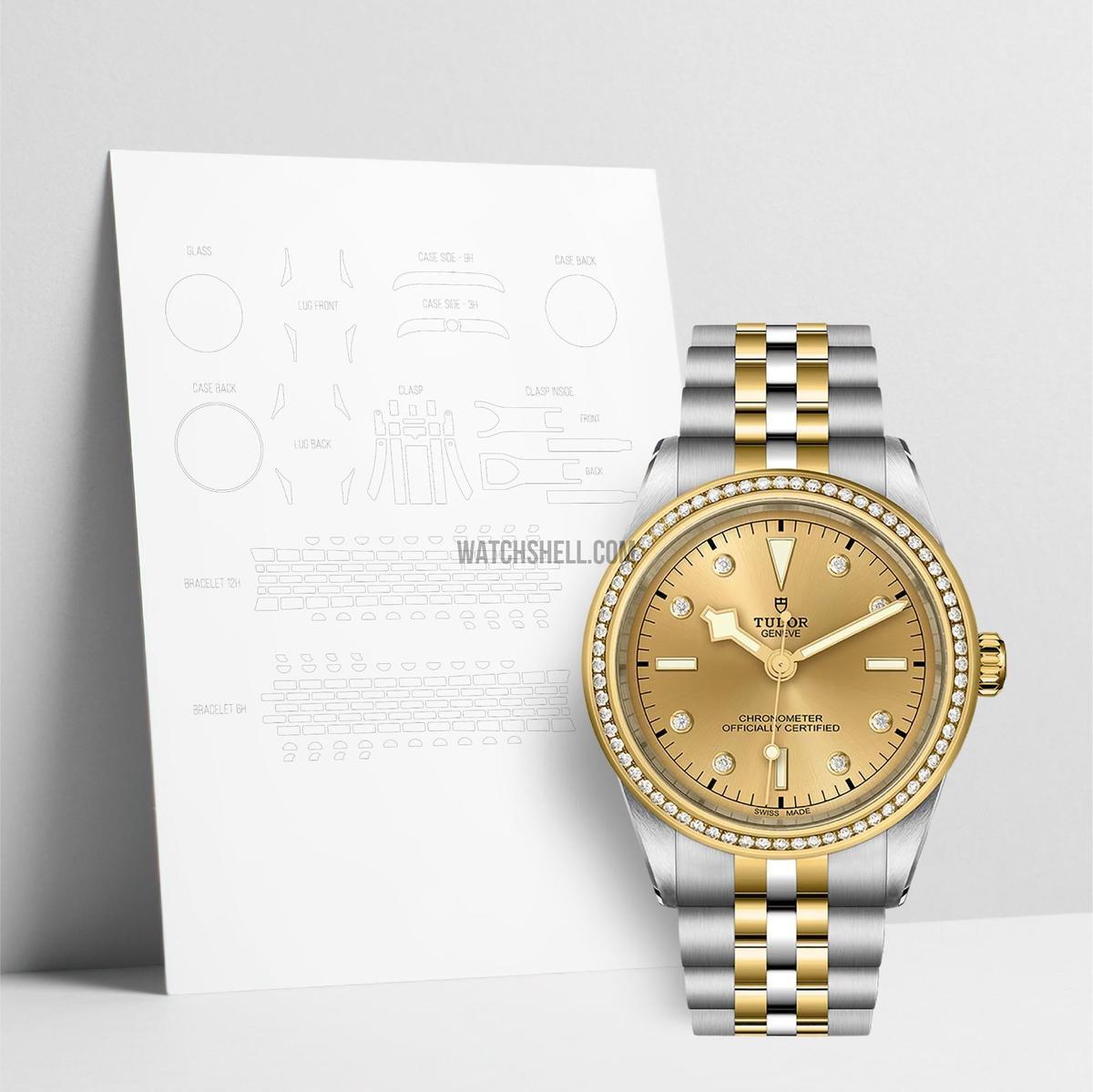 WatchShell for Tudor Black Bay M79673-0007