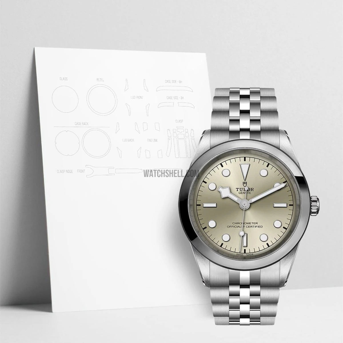 WatchShell for Tudor Black Bay M79680-0003