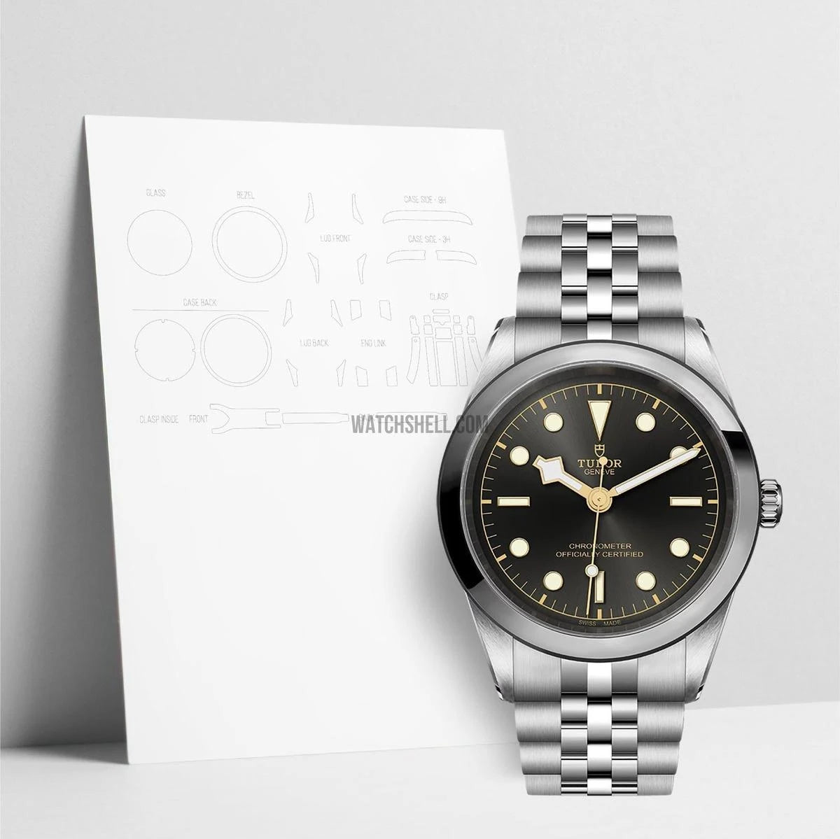 WatchShell for Tudor Black Bay M79680-0004