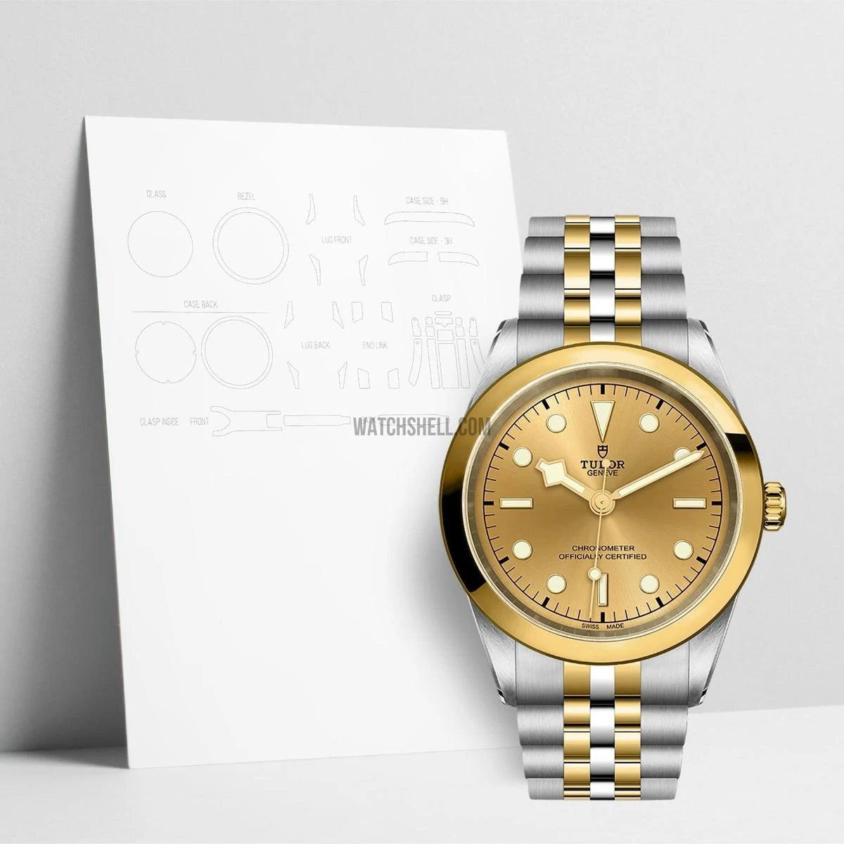 WatchShell for Tudor Black Bay M79683-0005