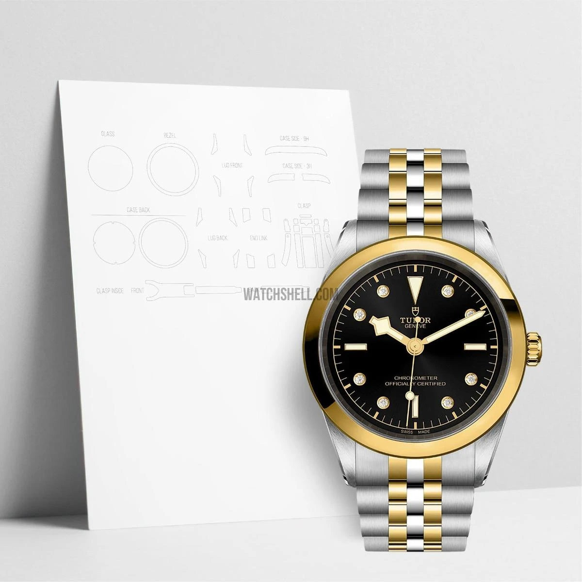 WatchShell for Tudor Black Bay M79683-0006