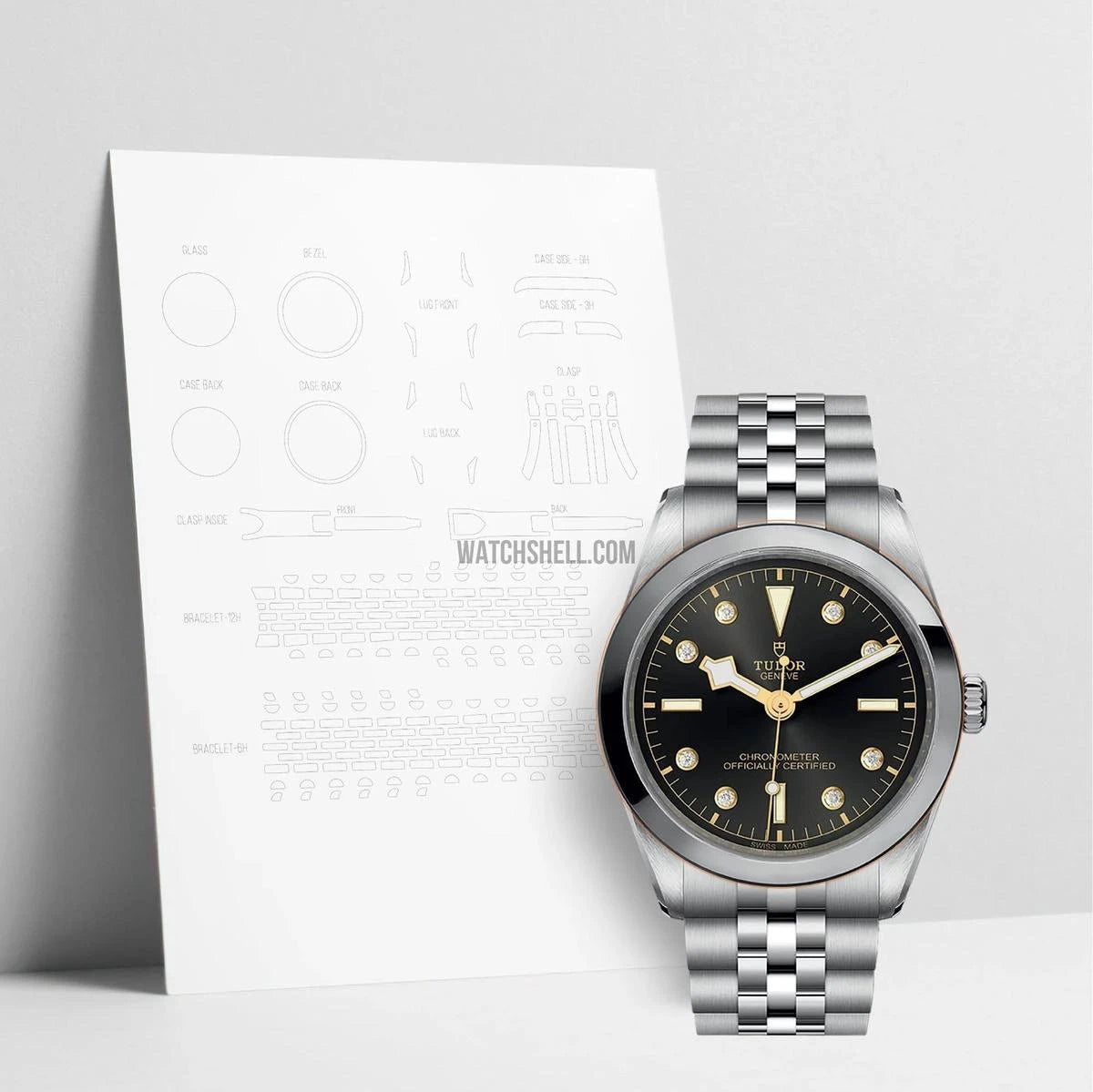 WatchShell for Tudor Black Bay One M79640-0004