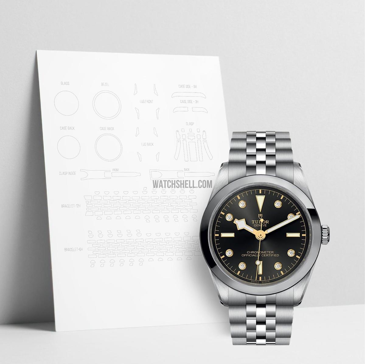 WatchShell for Tudor Black Bay One M79640-0004