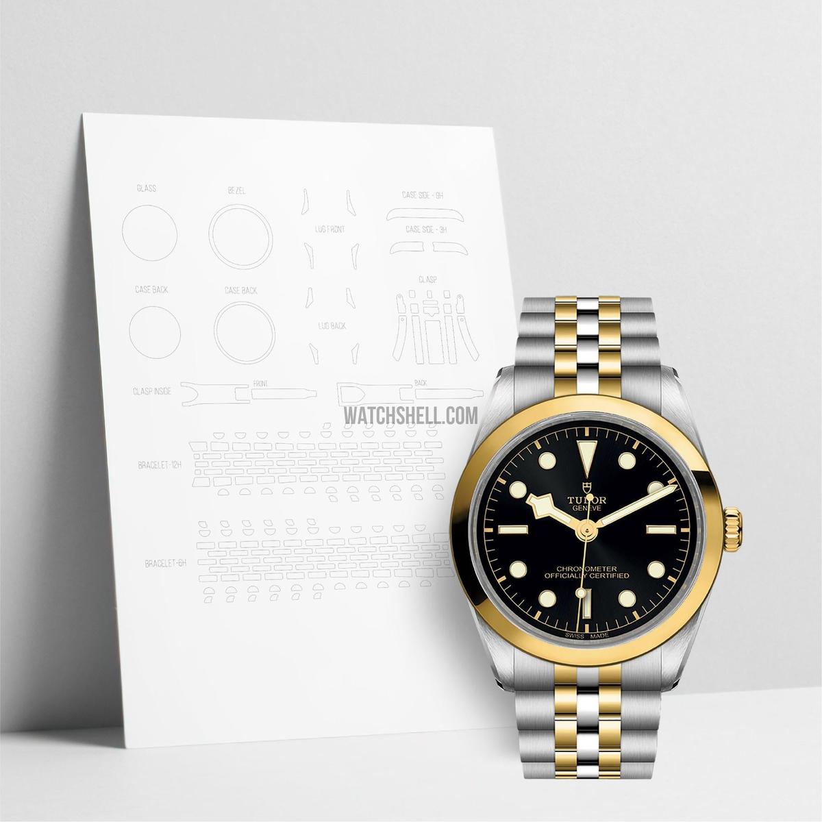 WatchShell for Tudor Black Bay One M79643-0001