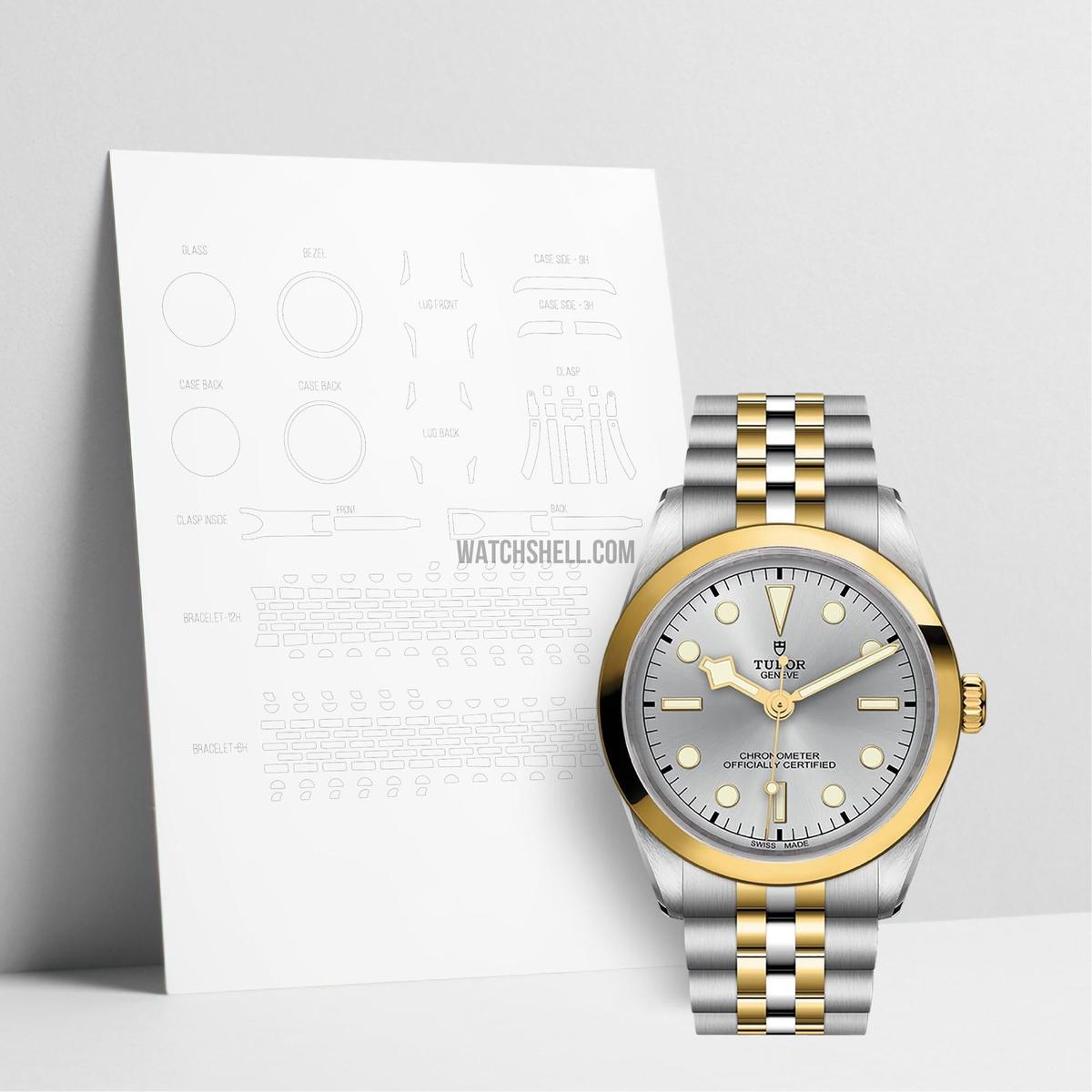 WatchShell for Tudor Black Bay One M79643-0002