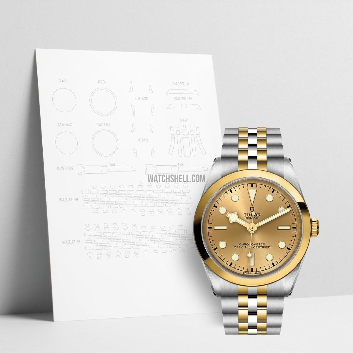 WatchShell for Tudor Black Bay One M79643-0005
