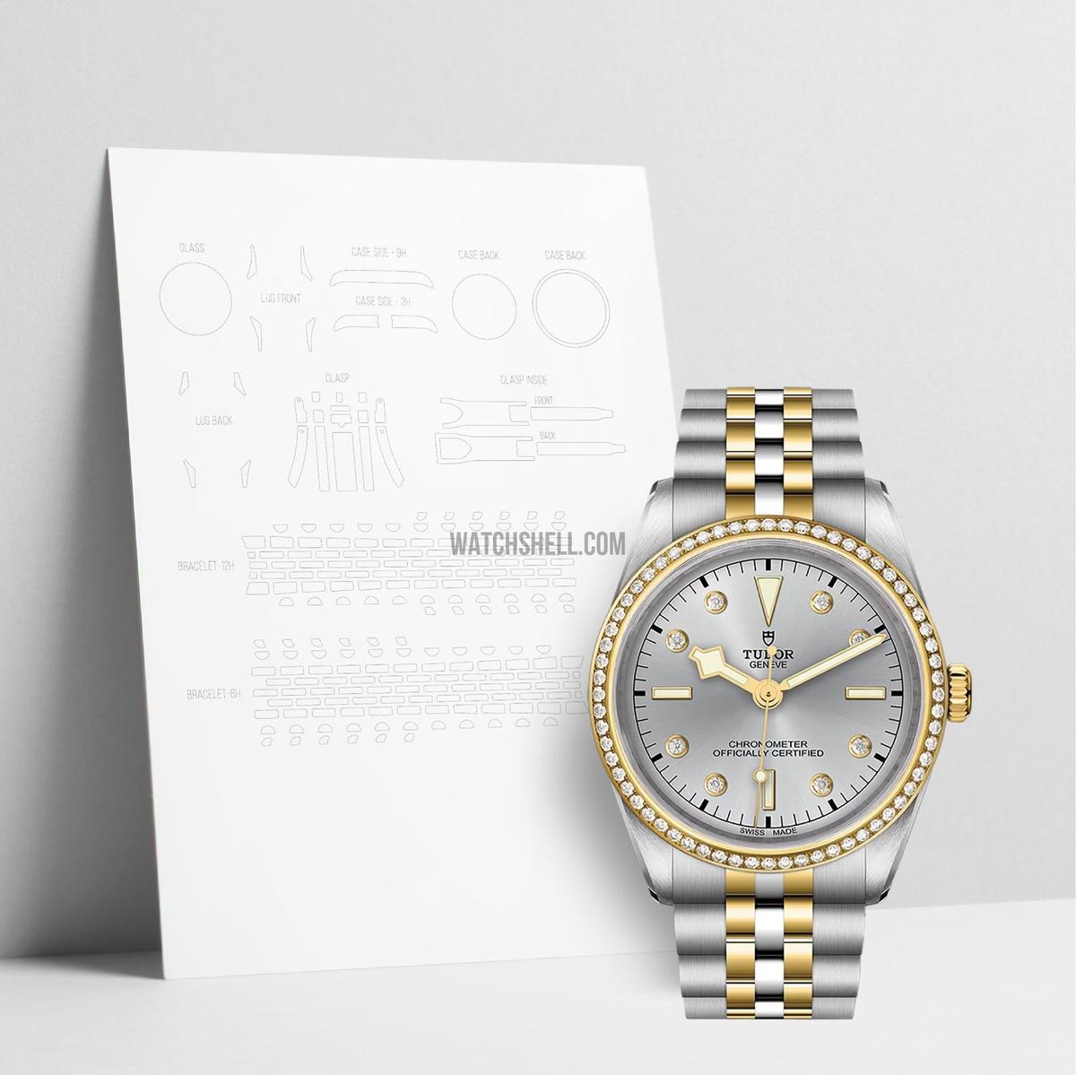 WatchShell for Tudor Black Bay One M79653-0006