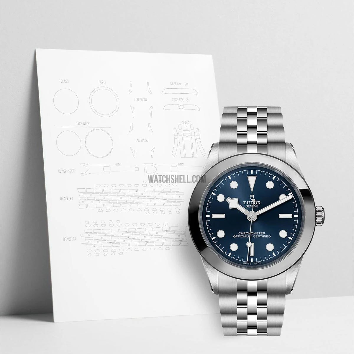 WatchShell for Tudor Black Bay One M79660-0002