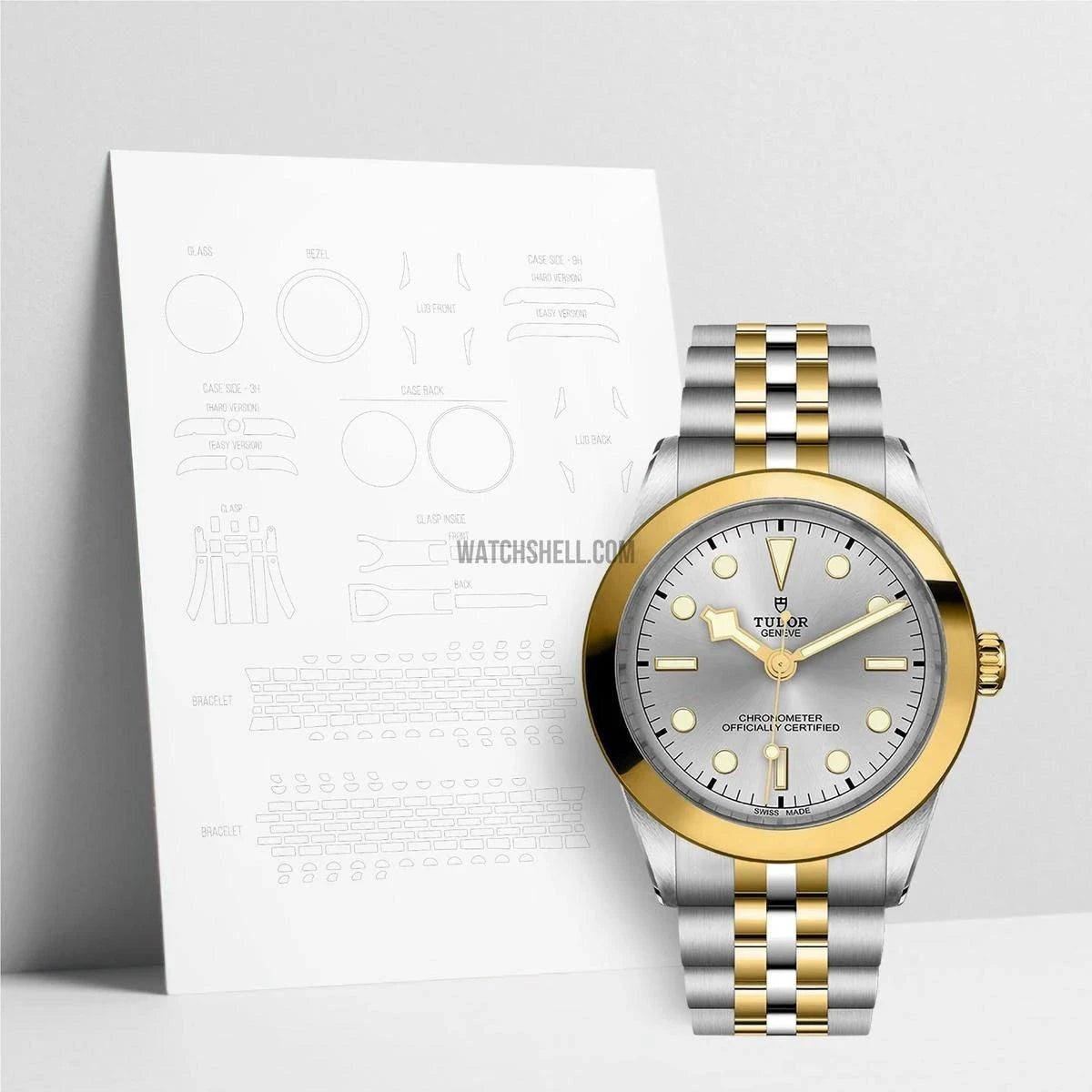 WatchShell for Tudor Black Bay One M79663-0002