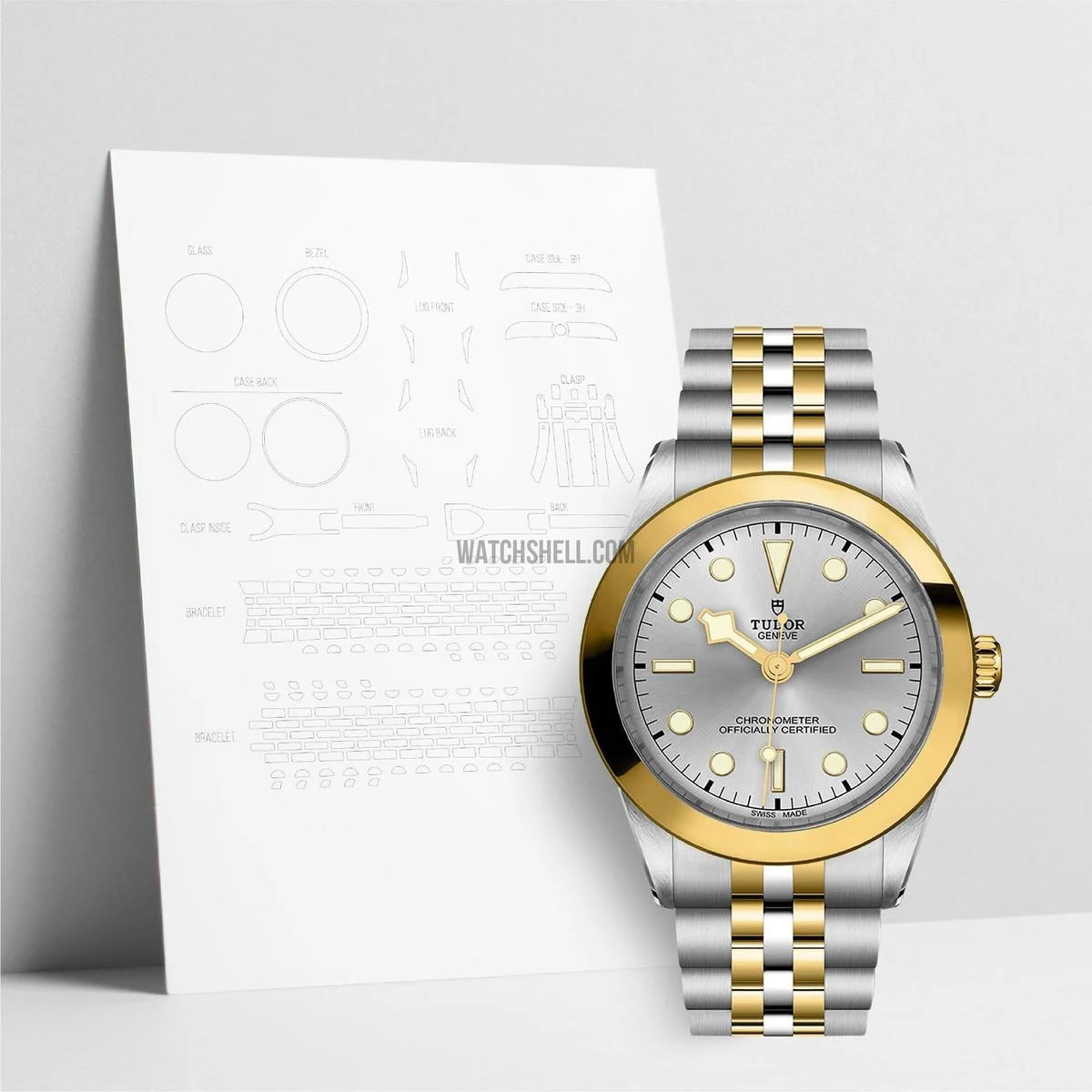 WatchShell for Tudor Black Bay One M79663-0002