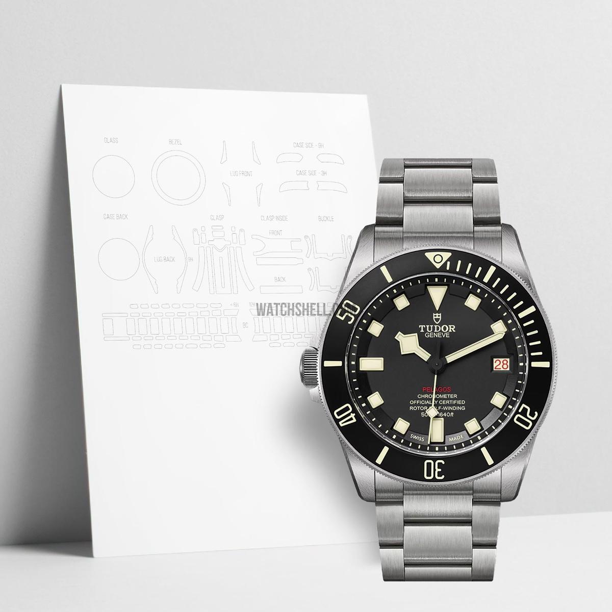 WatchShell for Tudor Pelagos M25610TNL-0001
