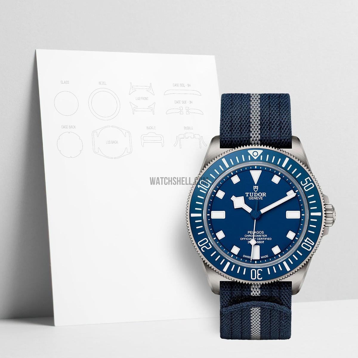 WatchShell for Tudor Pelagos M25707B-0001