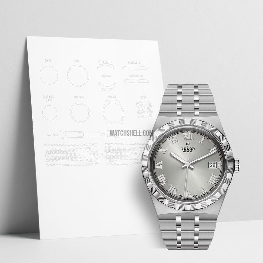 WatchShell for Tudor Royal M28500-0001