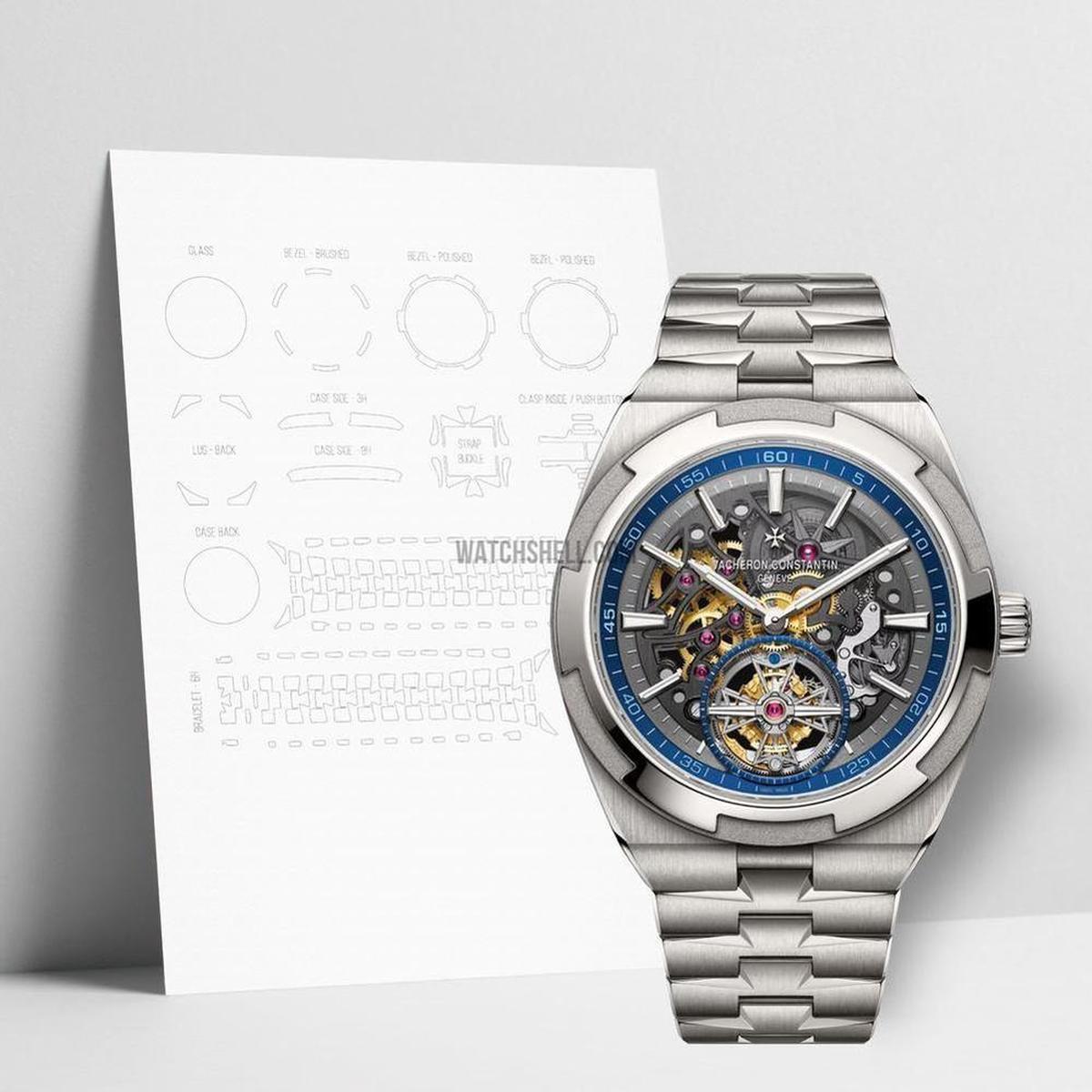 WatchShell for Vacheron Constantin Overseas 6000V/210T