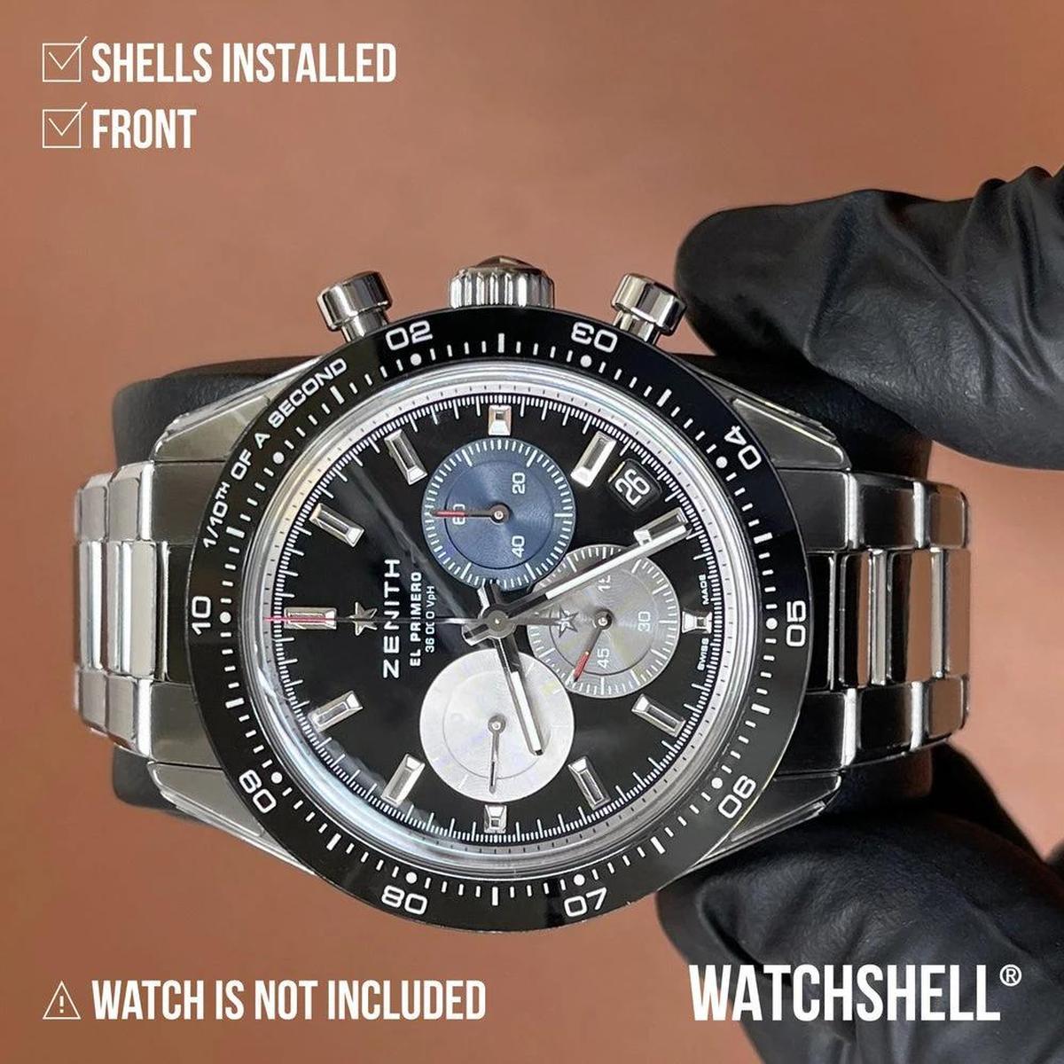 メル91030様 WatchShell for Zenith Chronomaster 03.3100.3600/21.M3100 Protectors