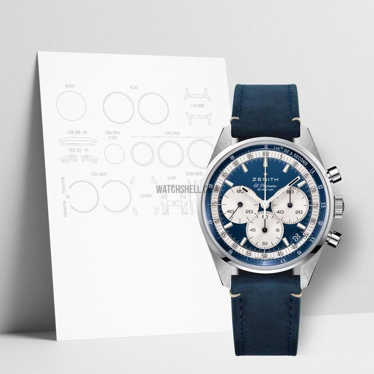WatchShell for Zenith Chronomaster 03.3200.3600/51.C902 保护膜