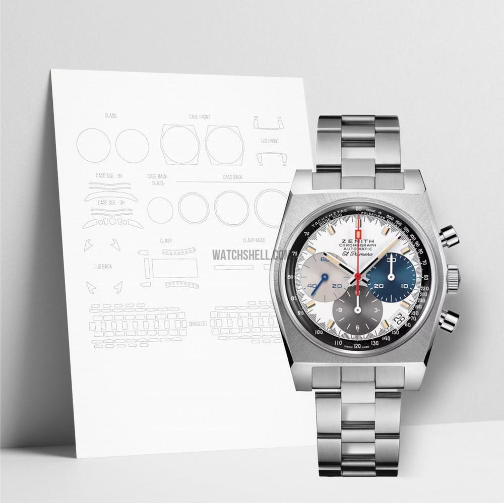 WatchShell for Zenith Chronomaster 03.A384.400/3817.M3817