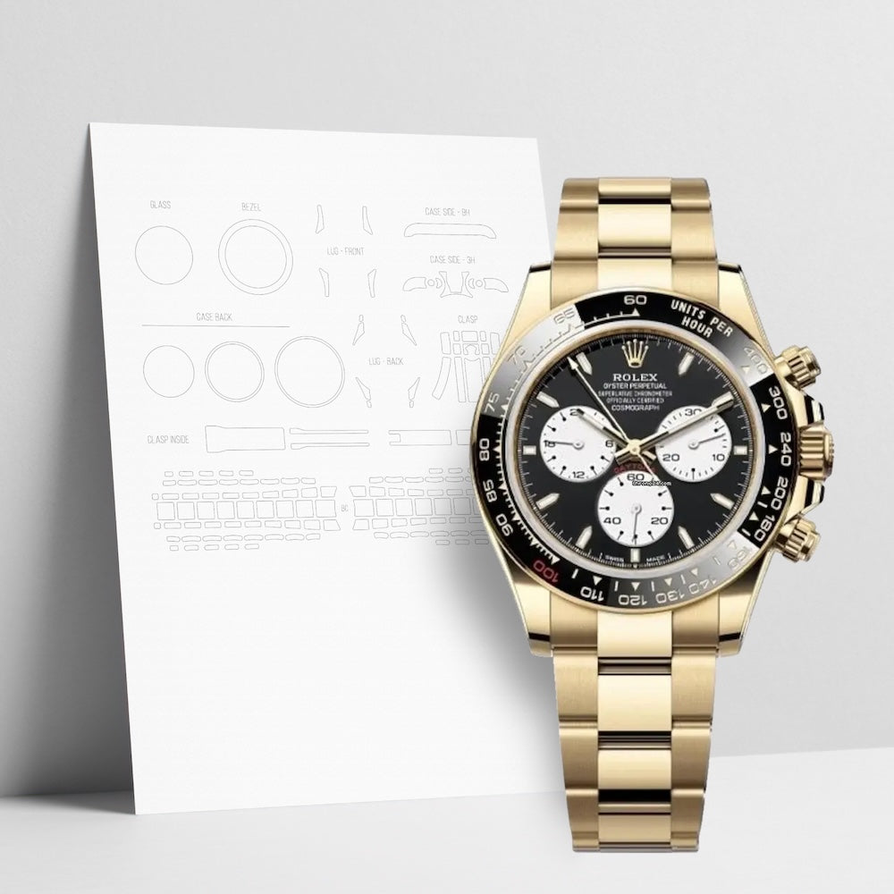 WATCHSHELL ROLEX DAYTONA 126528LN 40MM OYSTER PROTECTIVE FILM